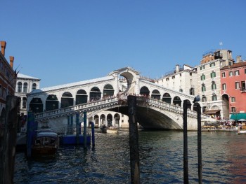Venedig Rialto Brücke