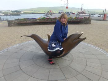 Dingle Delfin Statue Irland