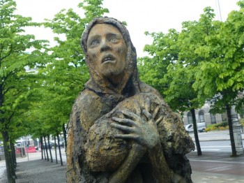 Dublin Famine Memorial Close Up